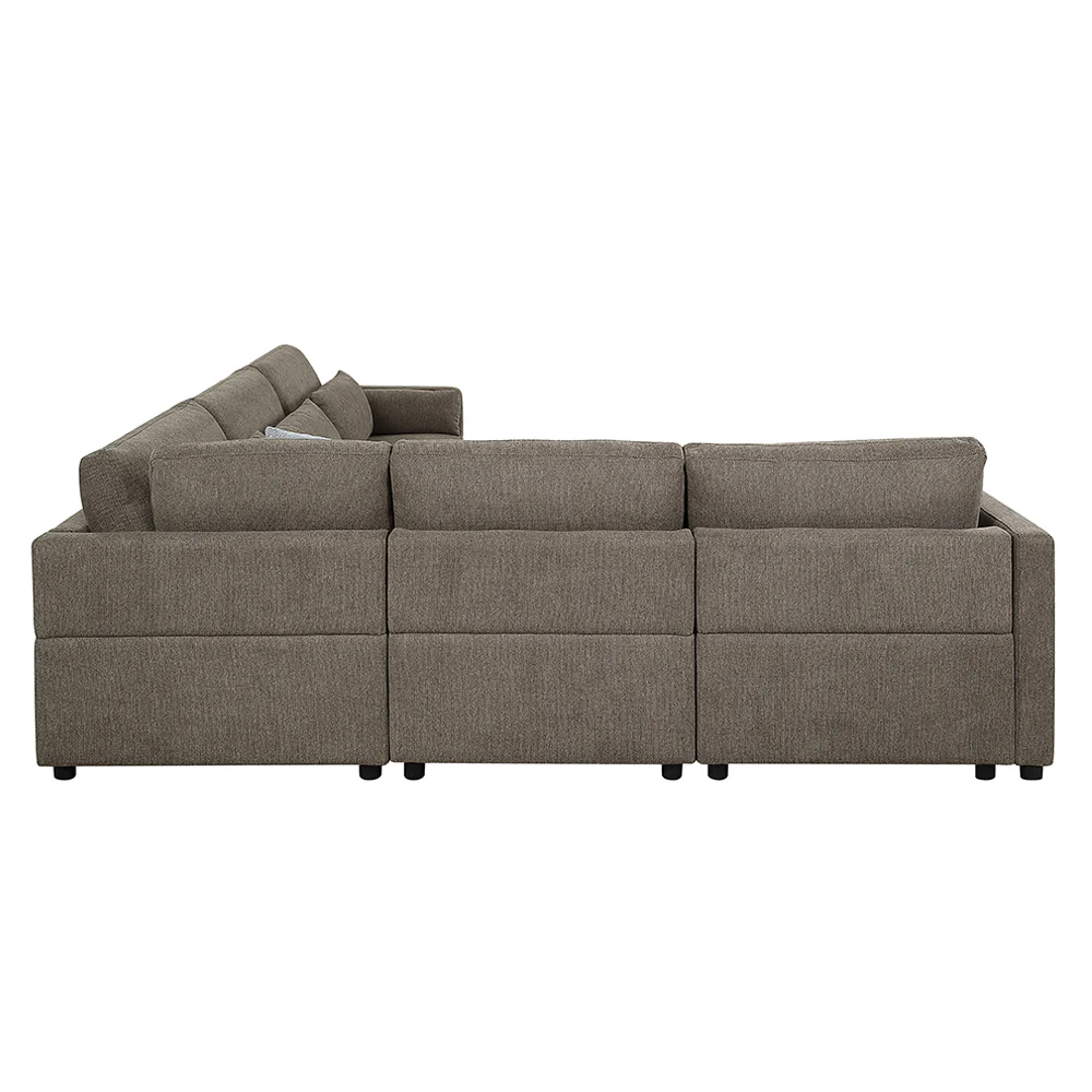 Rylie Modular - Wedge w/3 Pillows - Image 8