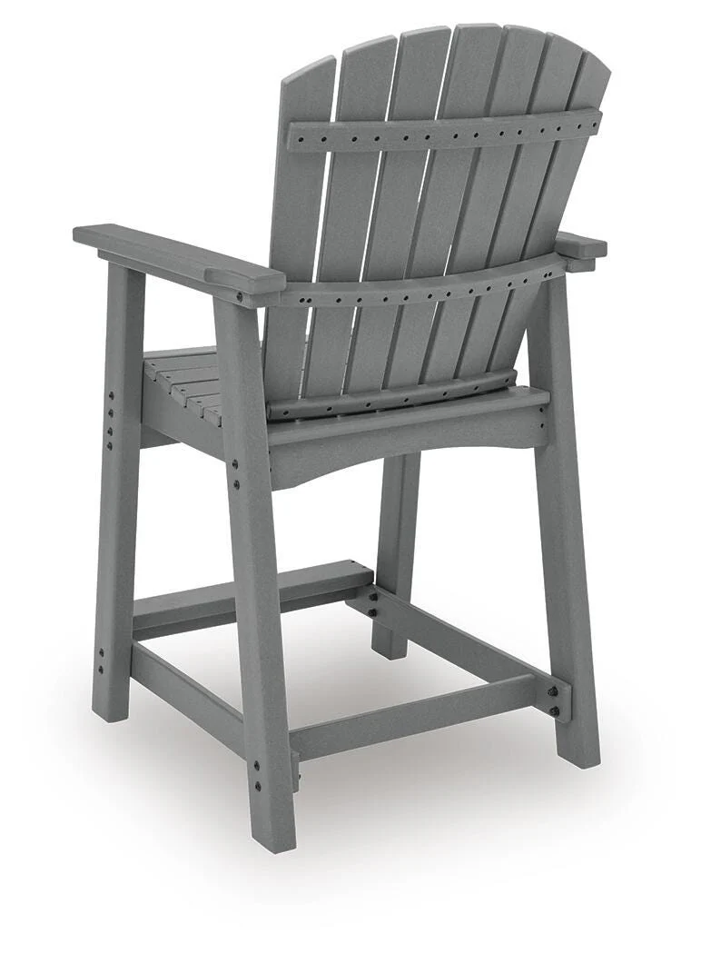 Sanctuary Beach Outdoor Counter Height Bar Stool (Set of 2) - Image 5