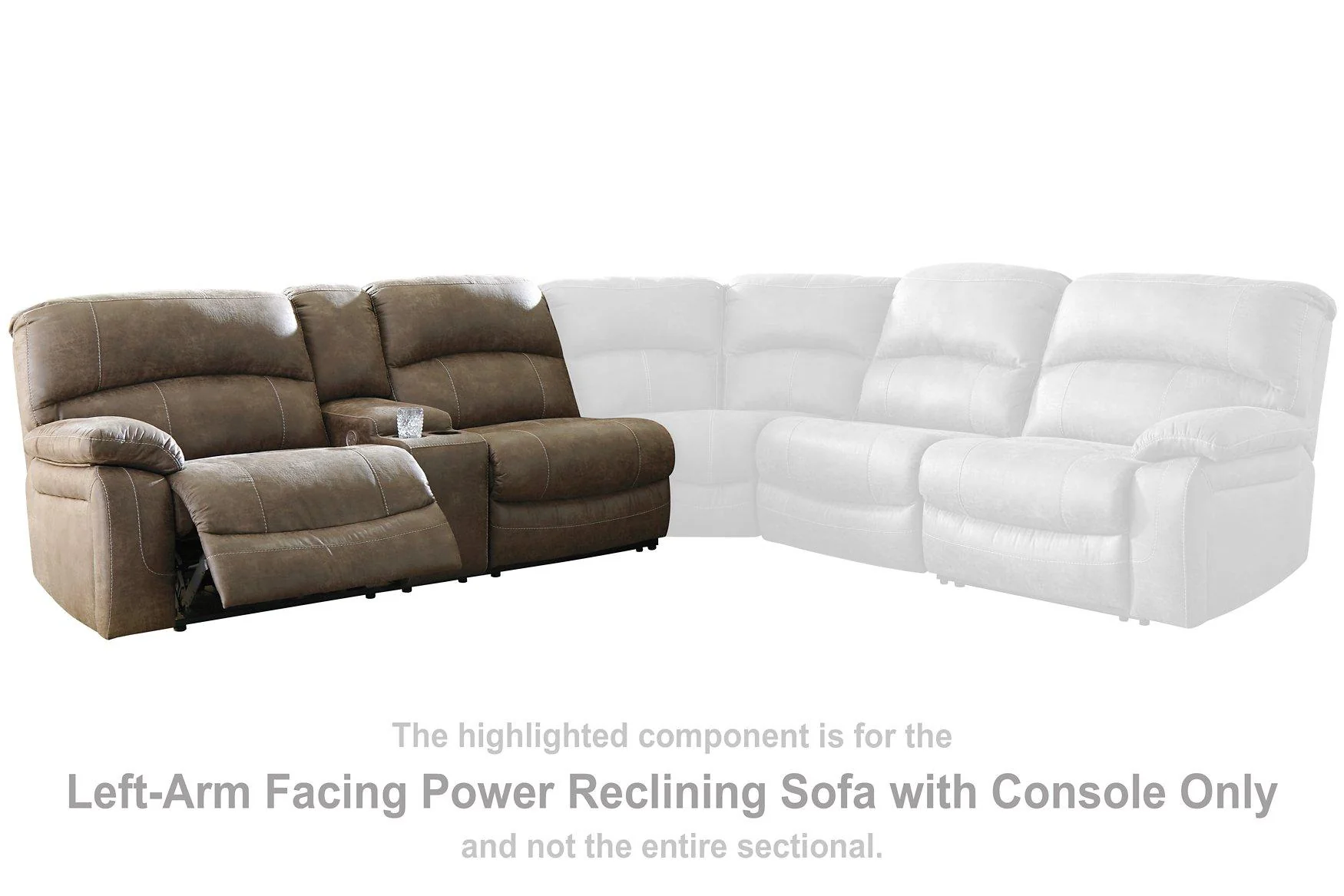 Segburg Power Reclining Sectional - Image 4