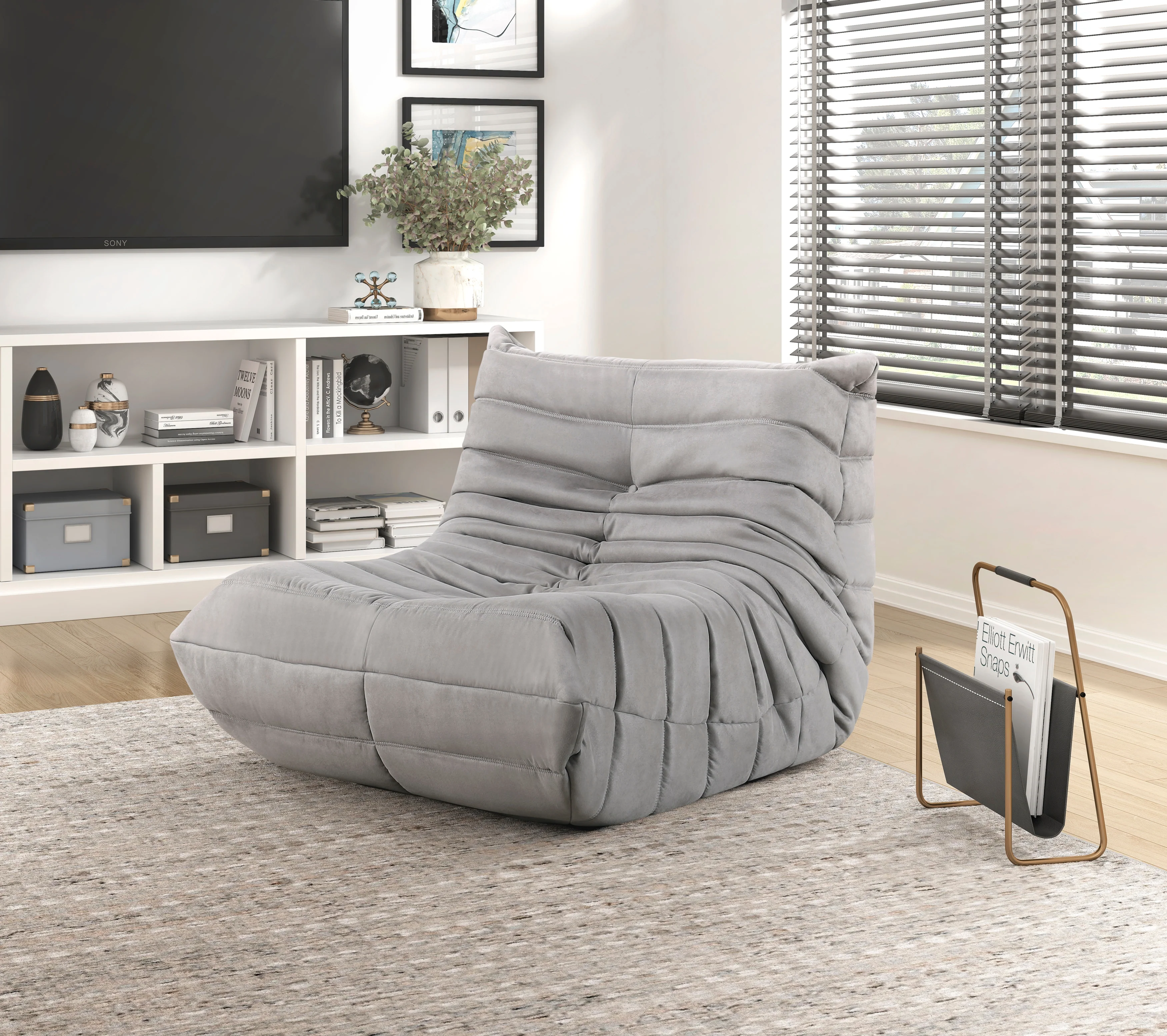 Seven Accent Chair in Gray - 1203GY-1 - Image 5