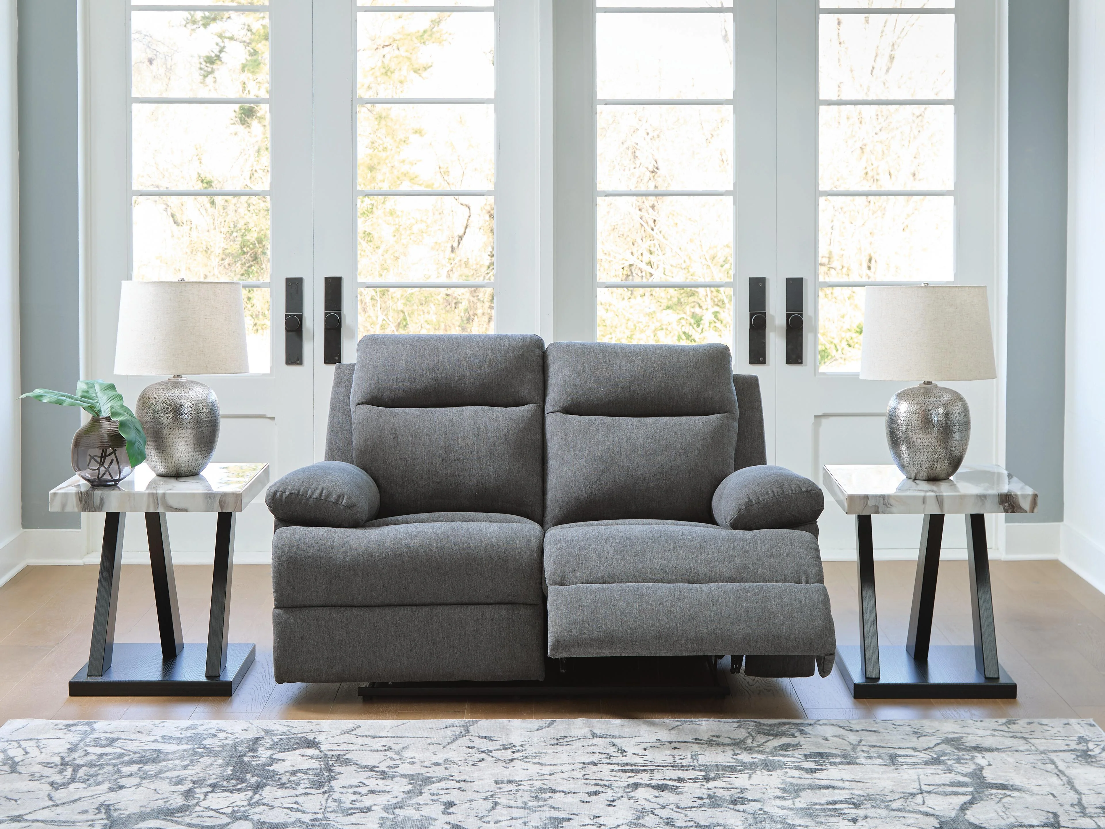 Side-Swipe Reclining Loveseat - Image 2
