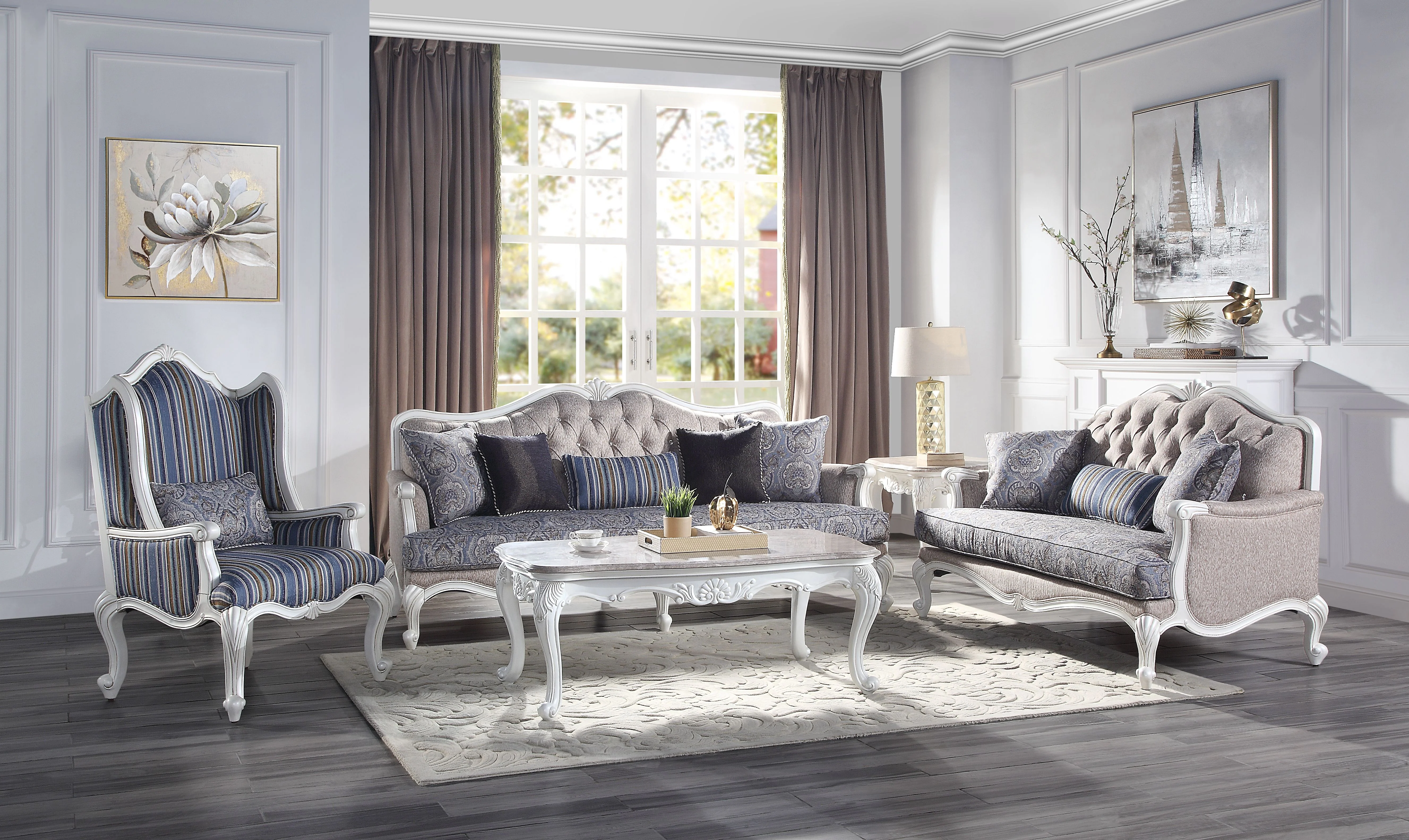 Sofa w/5 Pillows - Image 3