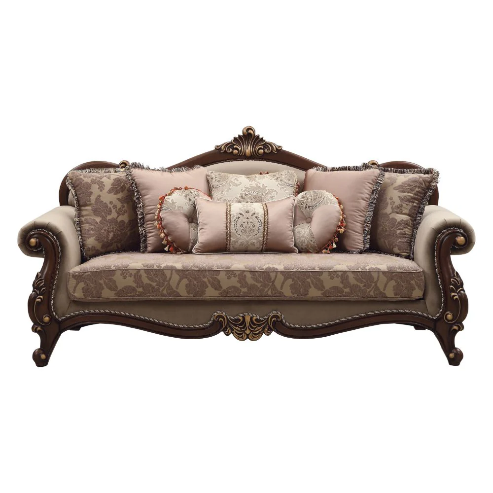Sofa w/8 Pillows