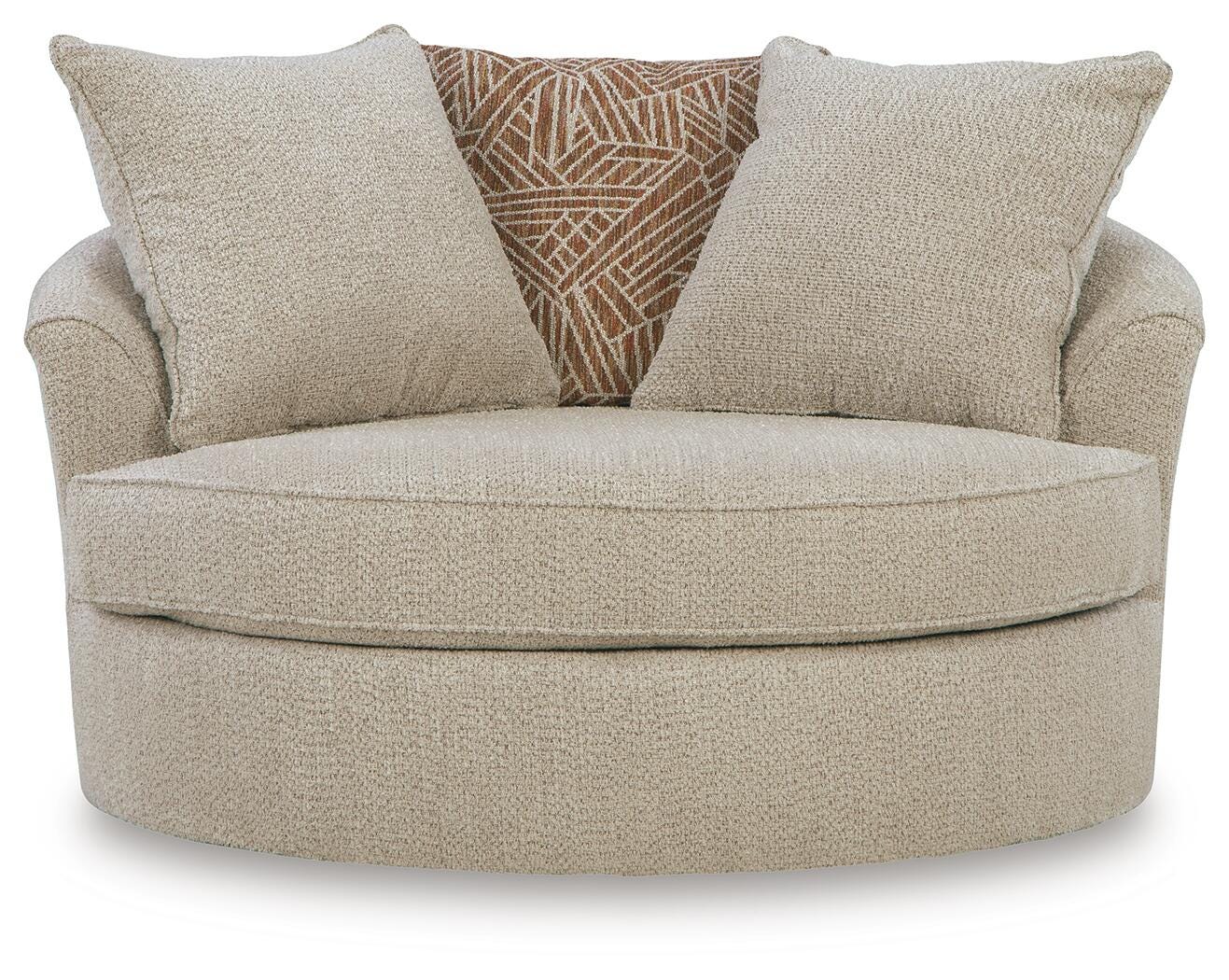Steelwater Retreat Oversized Swivel Accent Chair - Image 5
