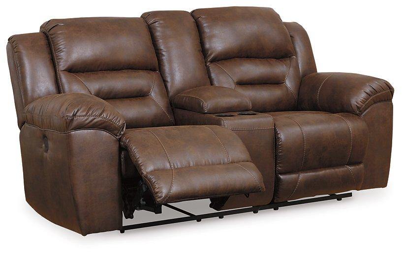 Stoneland Power Reclining Loveseat with Console - Image 5