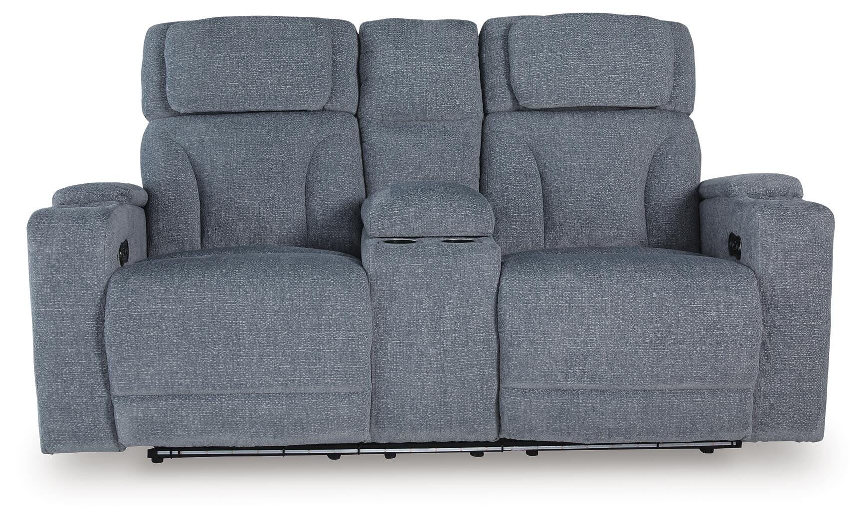 Studio Cave Power Reclining Loveseat with Console - Image 4