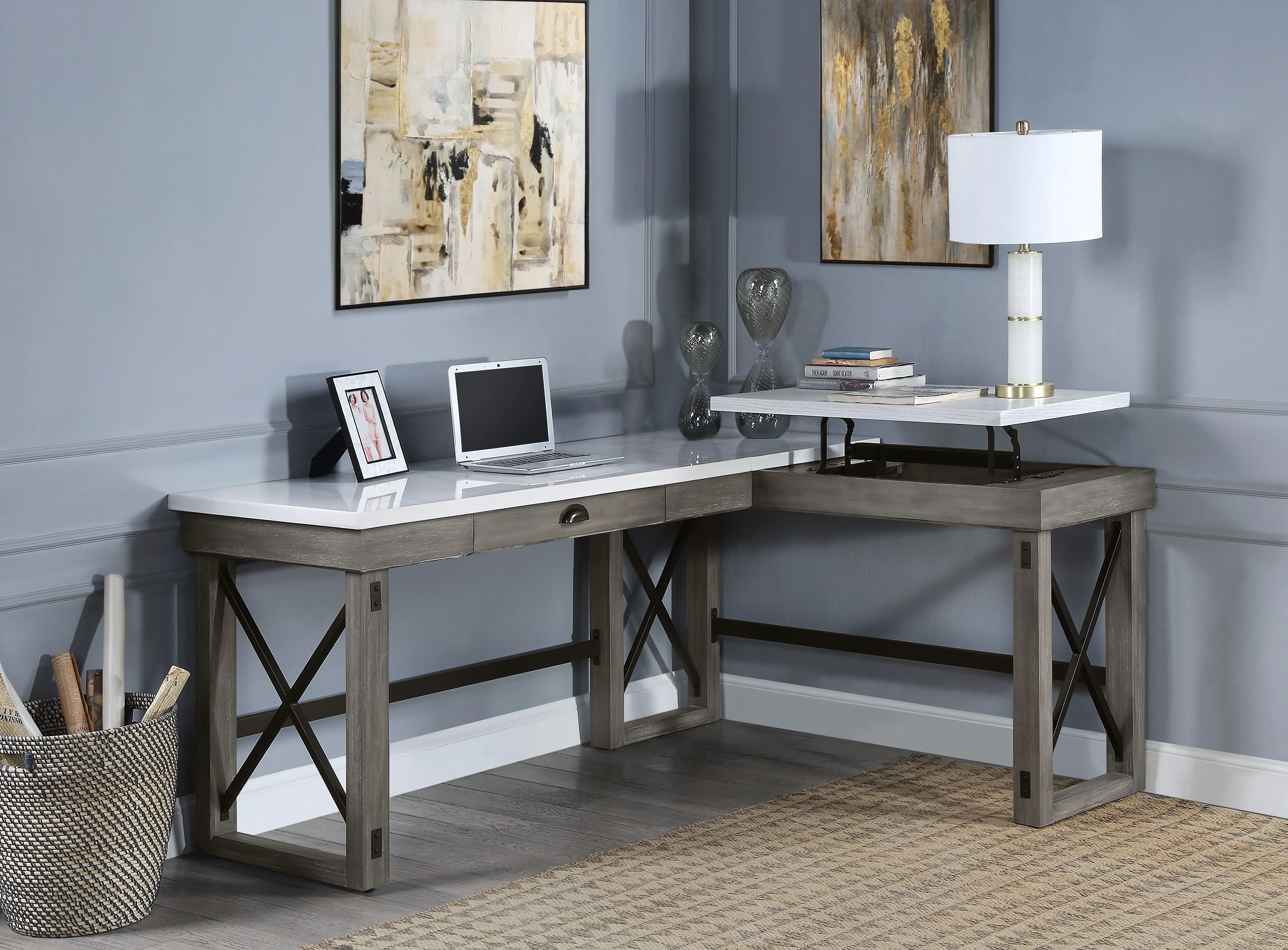 Talmar Writing Desk w/Lift Top - Image 12