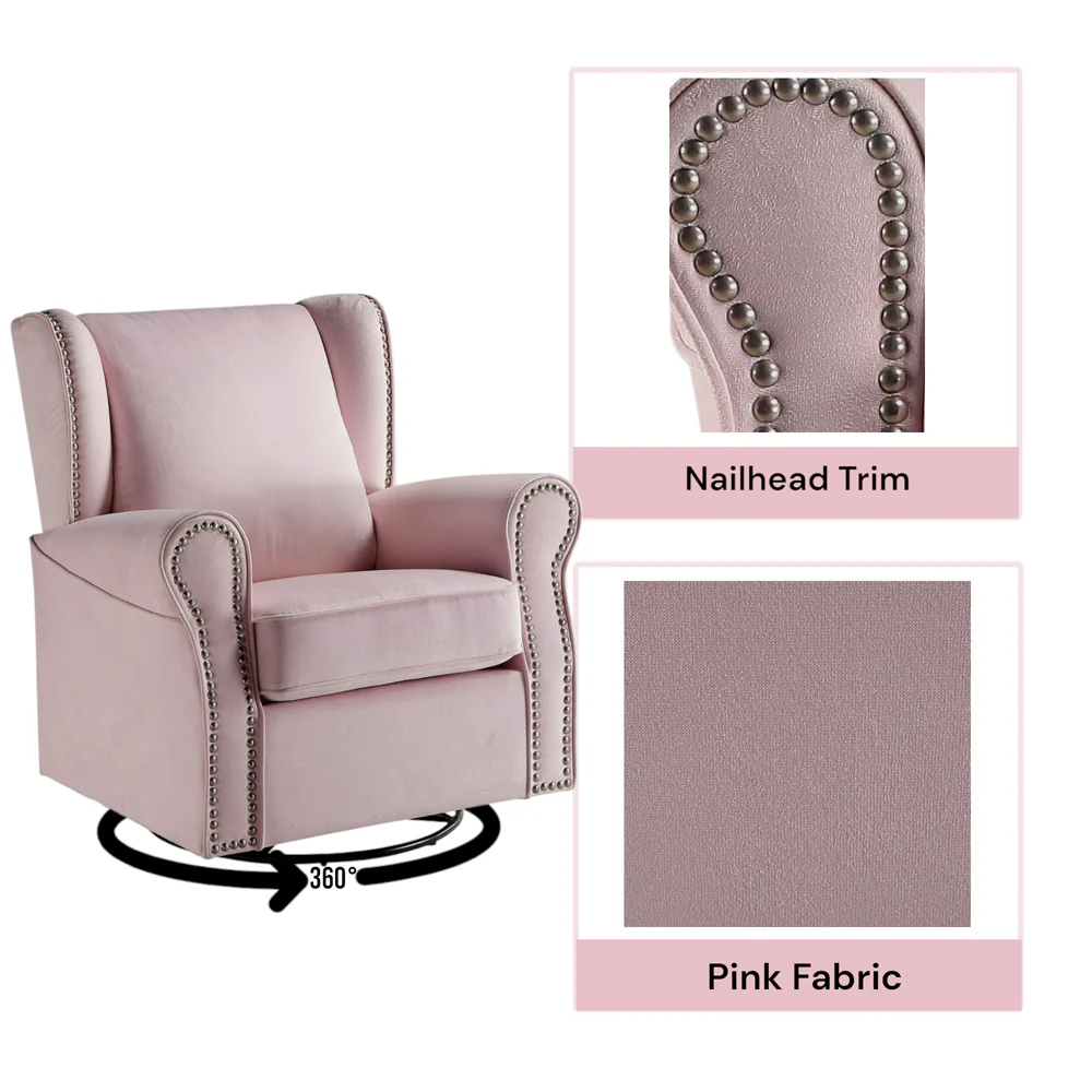 Tamaki Swivel Chair w/Glider - Image 10
