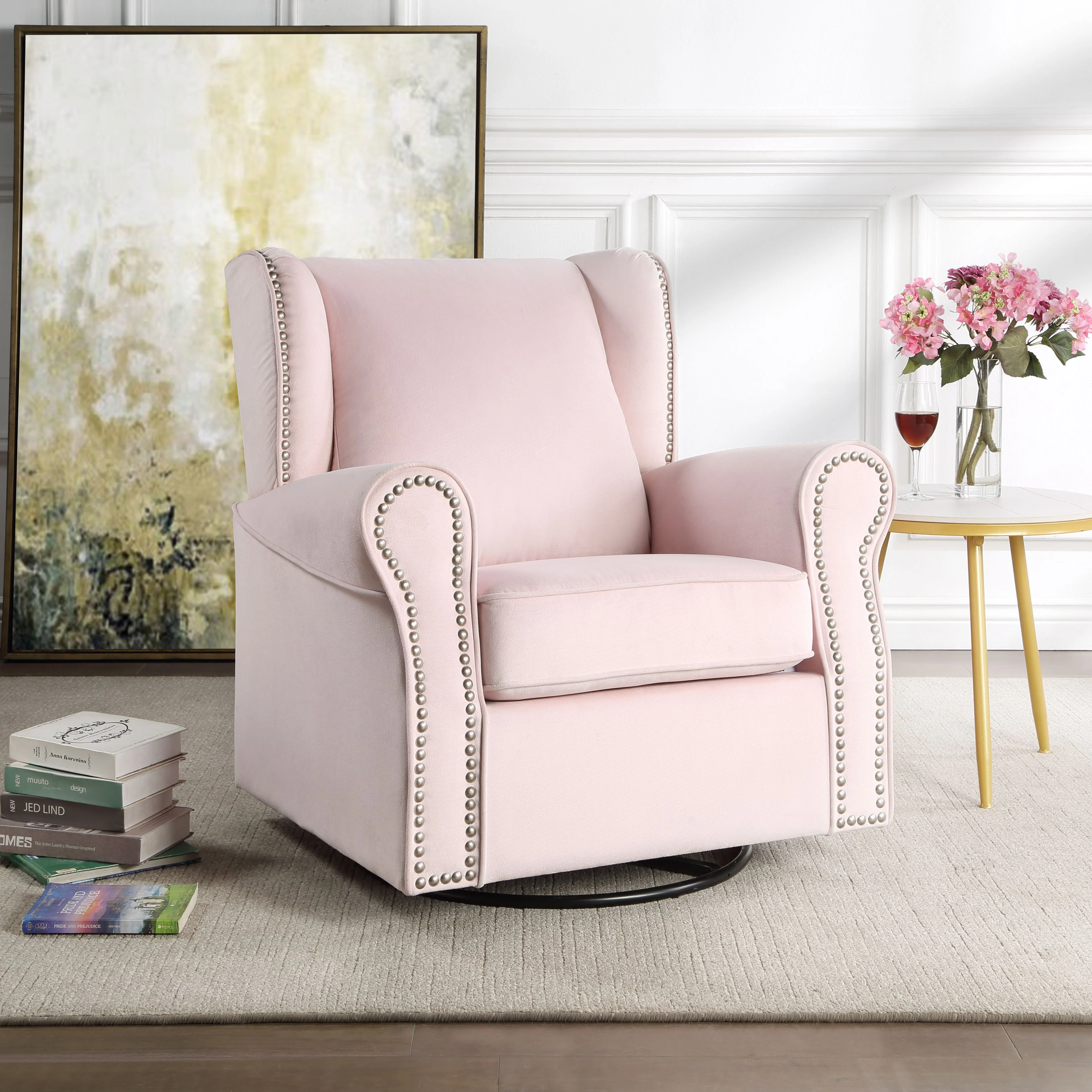 Tamaki Swivel Chair w/Glider - Image 13