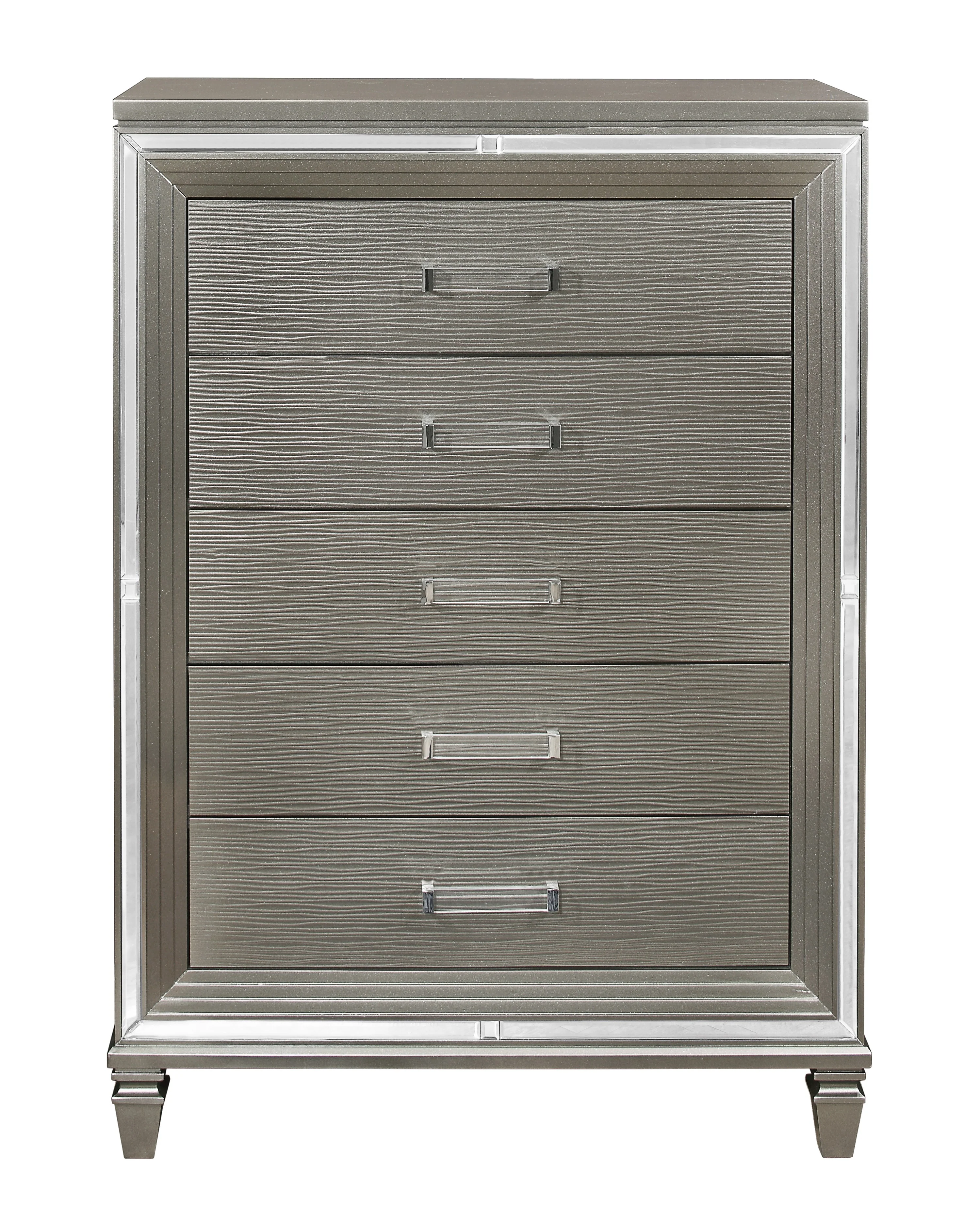 Tamsin Chest in Transparent/Gold/Silver/Champagne/Gray - 1616-9