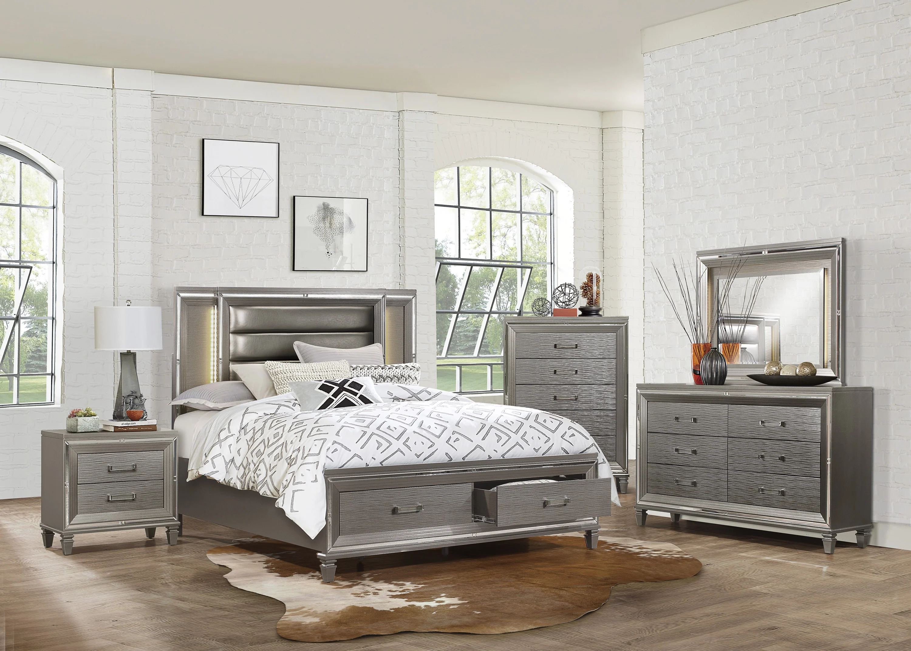 Tamsin Chest in Transparent/Gold/Silver/Champagne/Gray - 1616-9 - Image 6