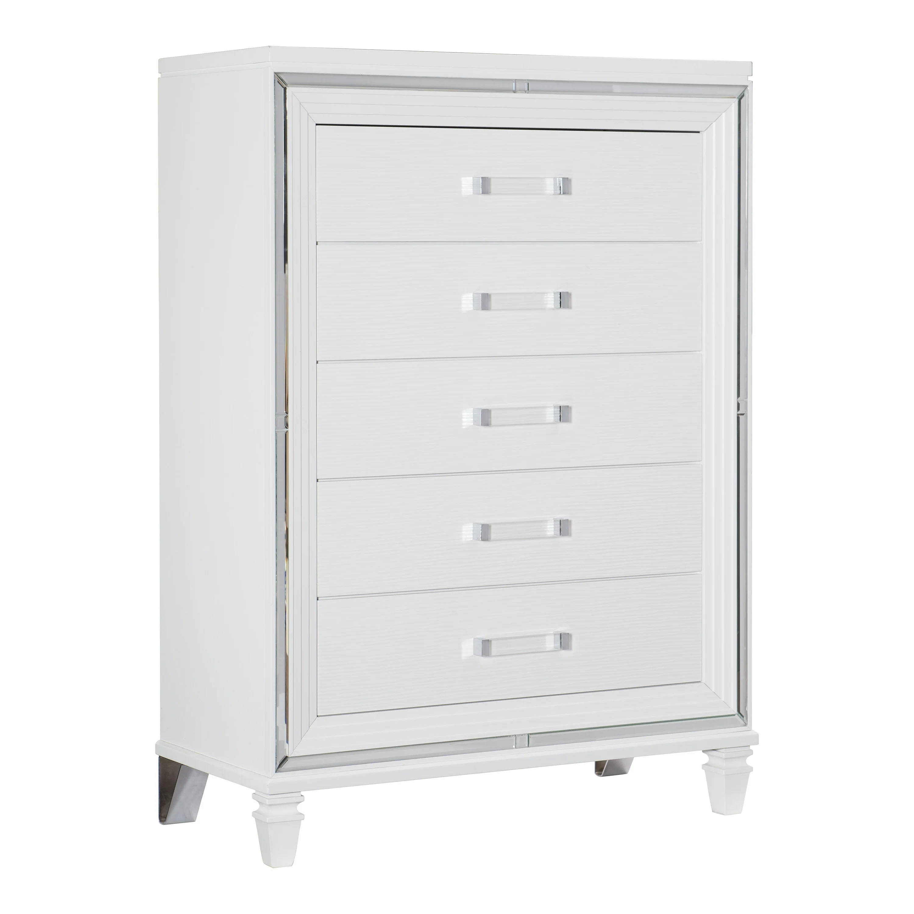 Tamsin Chest in White/Transparent - 1616W-9 - Image 4