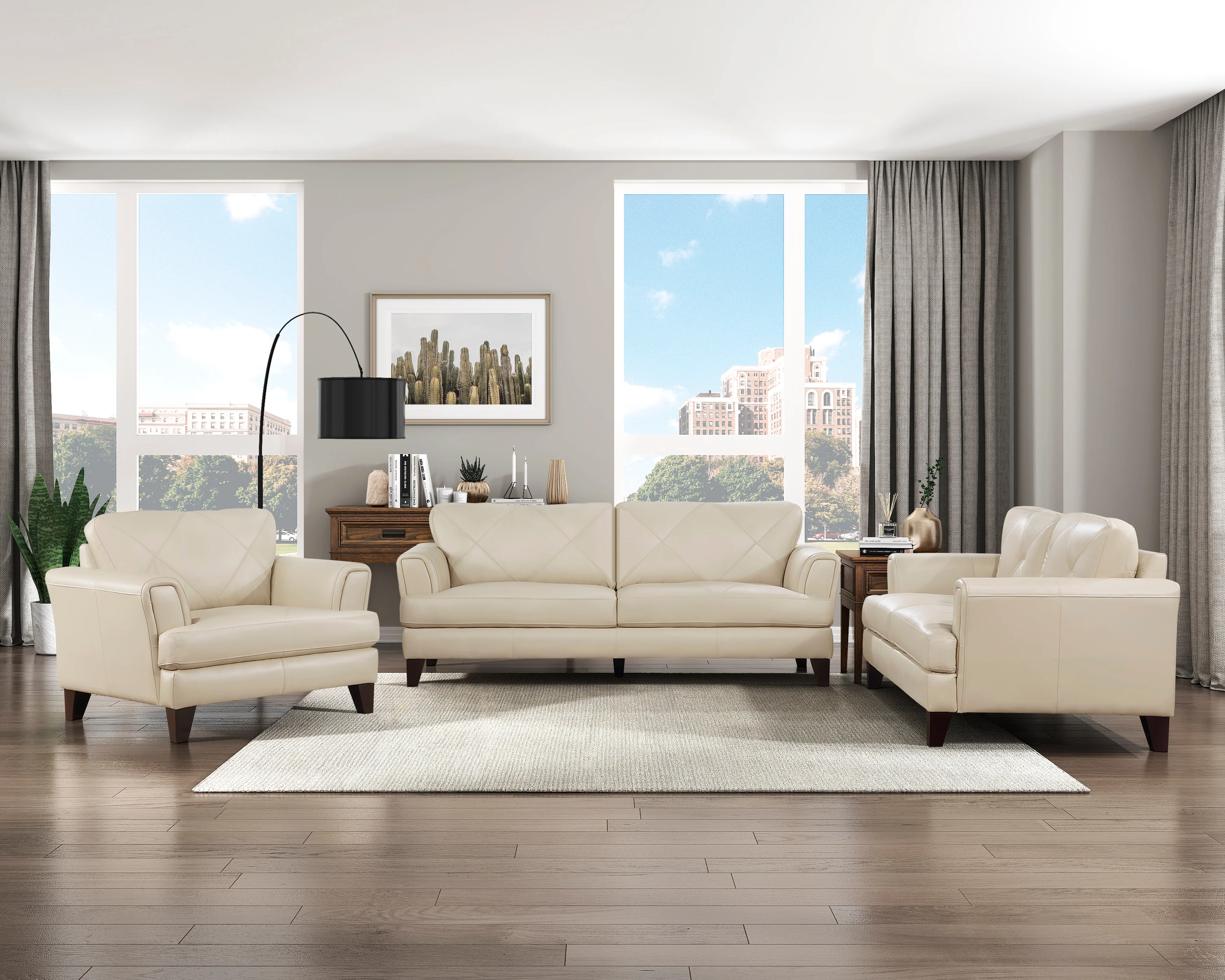 Thierry Chair in Cream - 9279CRM-1 - Image 5
