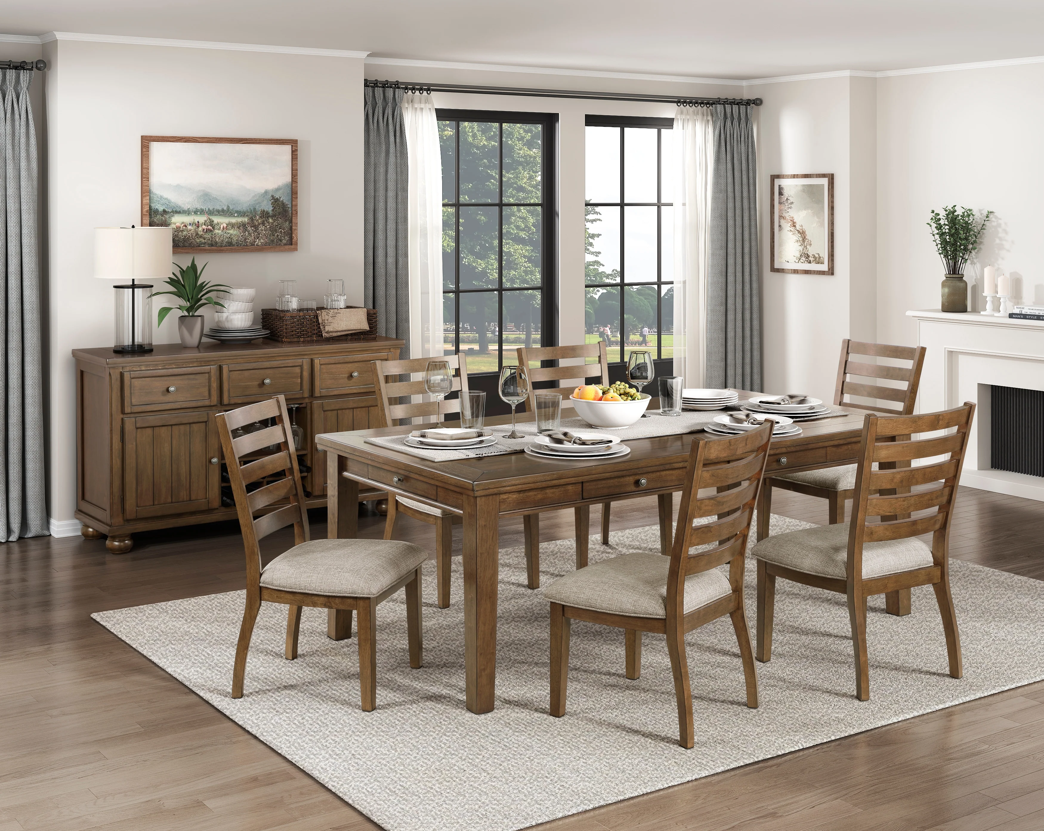 Tigard Server in Cherry - 5761-40 - Image 4