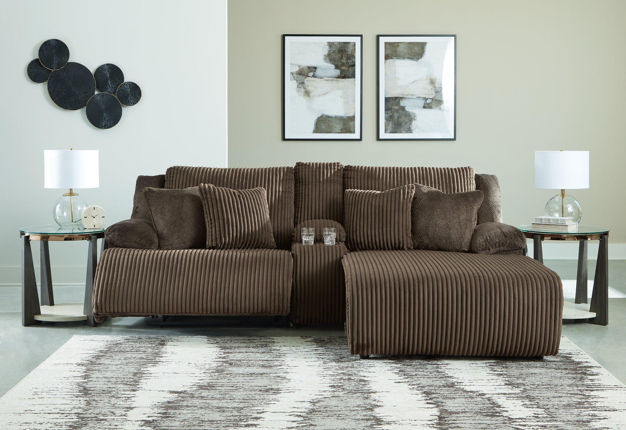 Top Tier Reclining Sectional Sofa with Chaise - Image 23