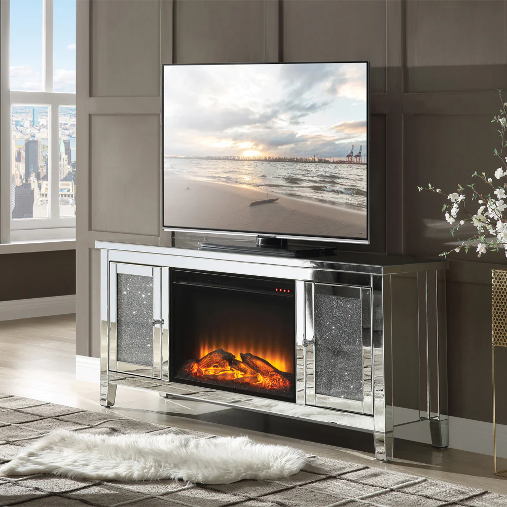 TV Stand w/Fireplace