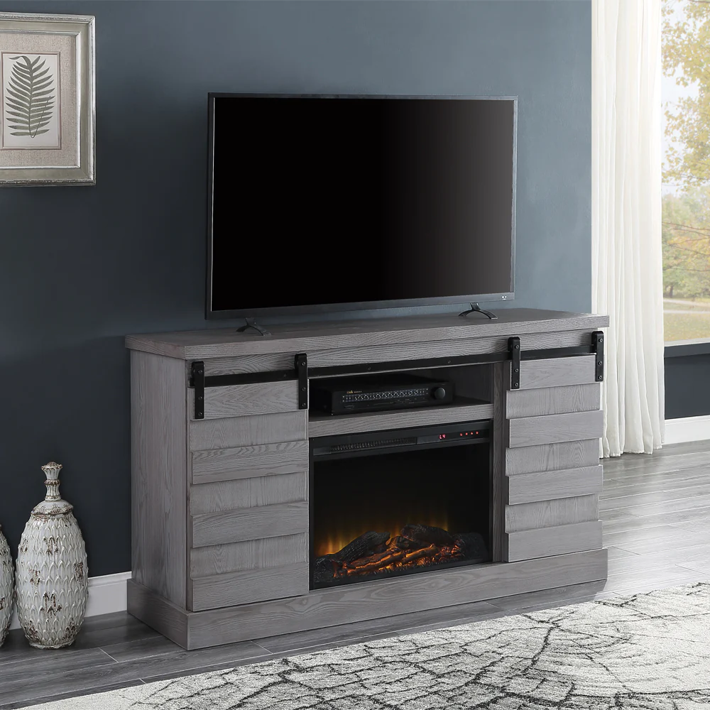 TV Stand w/Fireplace (Include 91617FIR)
