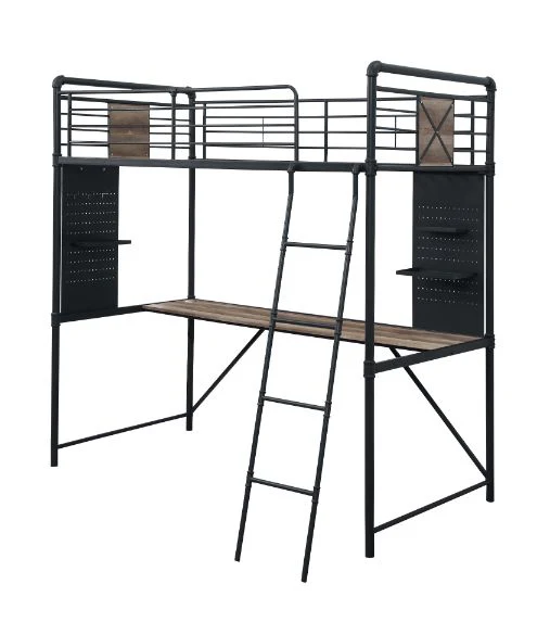 Twin Loft Bed w/Desk