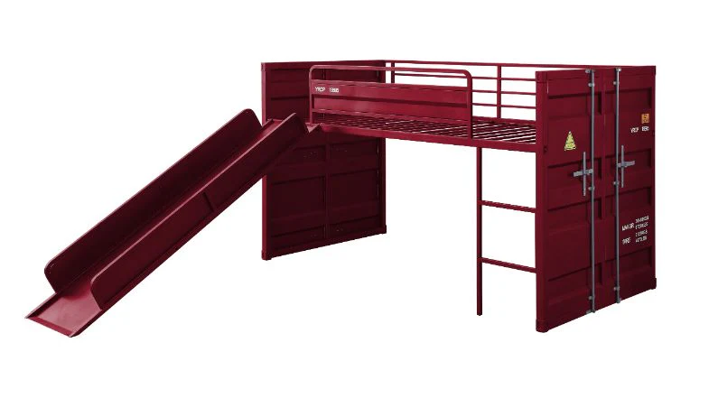 Twin Loft Bed w/Slide - Image 2