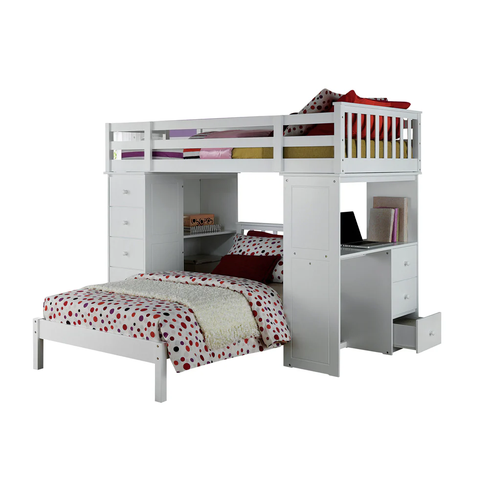 Twin Loft Bed w/Storage - Image 2