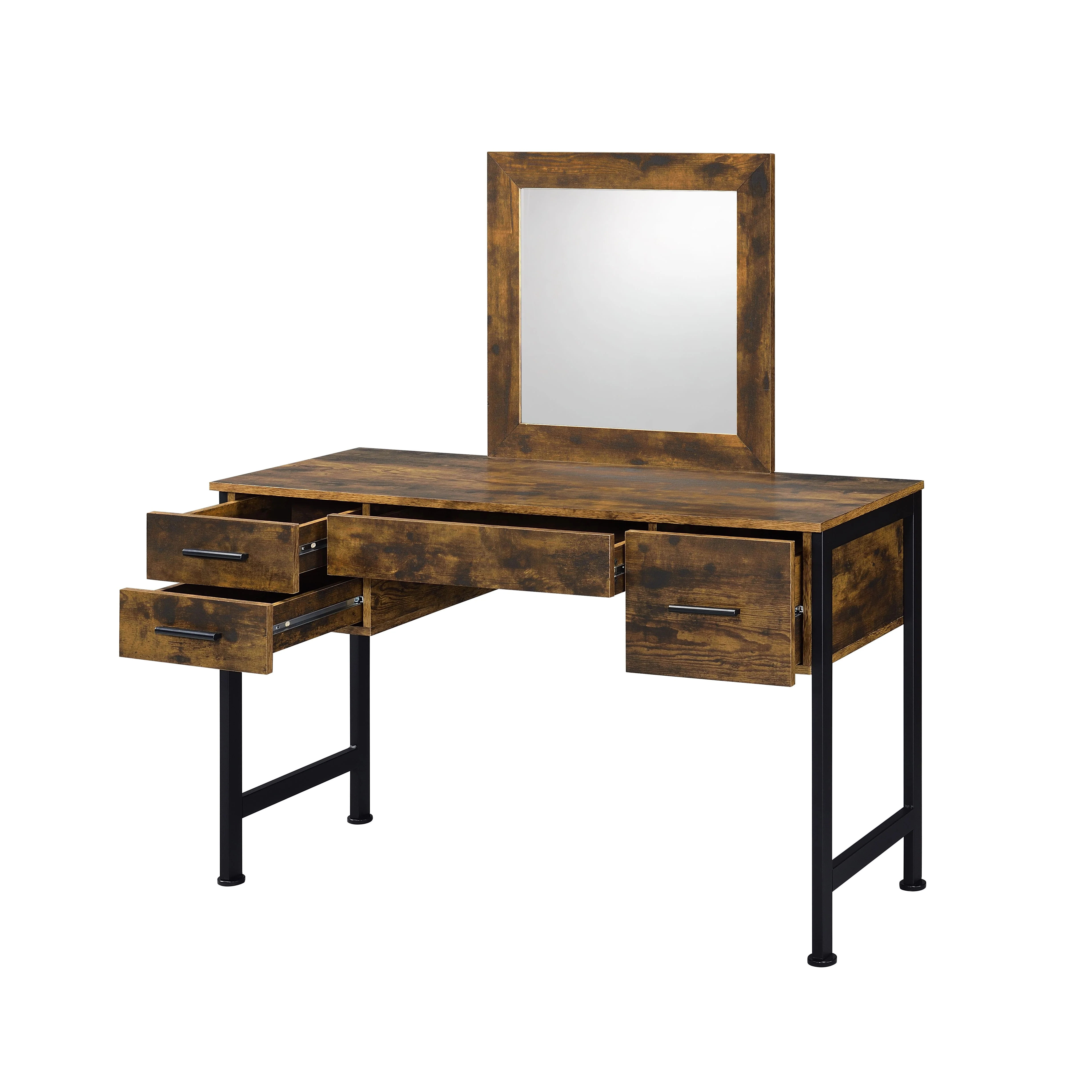 Vanity Desk & Mirror - Image 3
