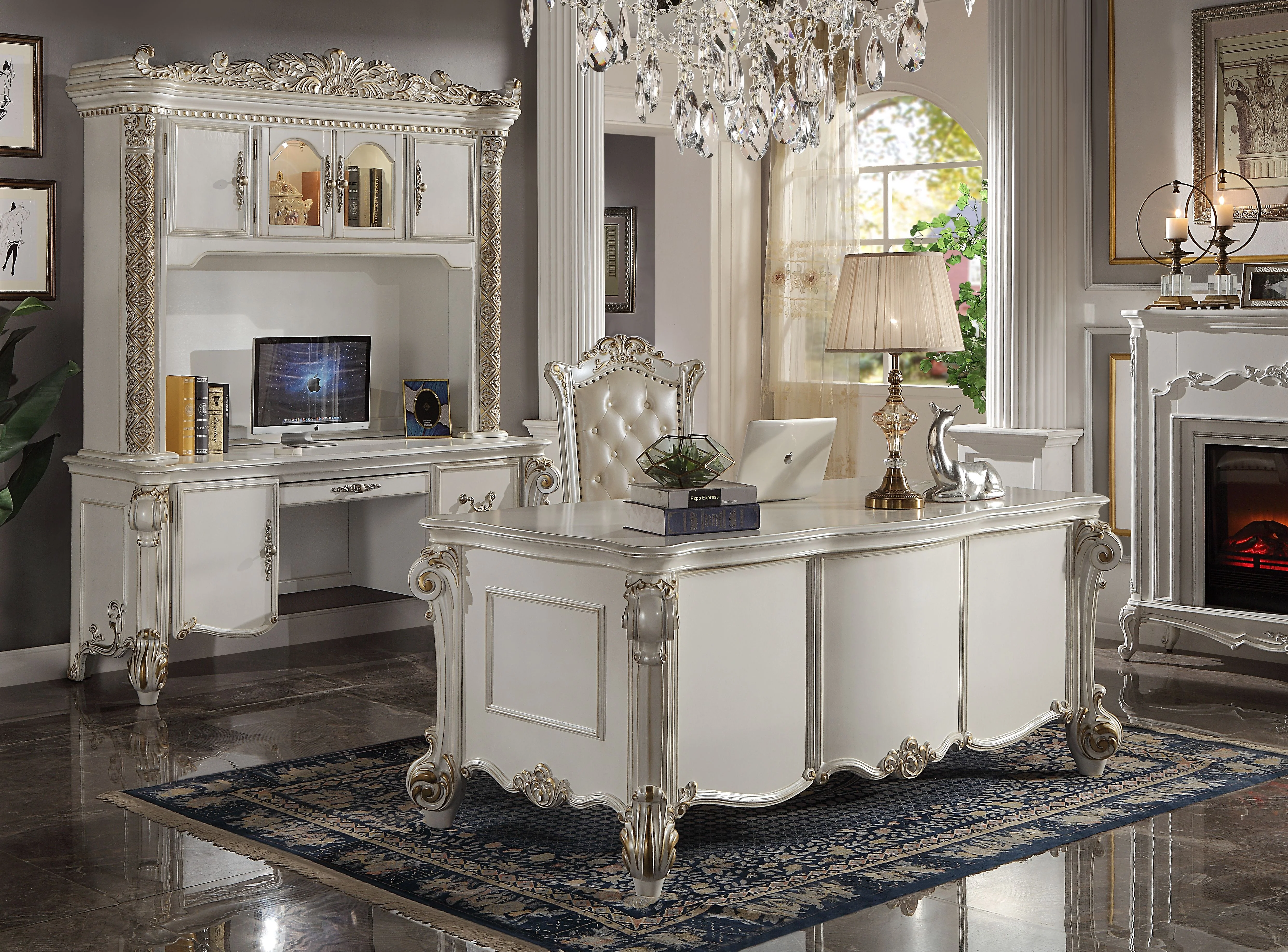 Vendome Executive Writing Desk - Image 4