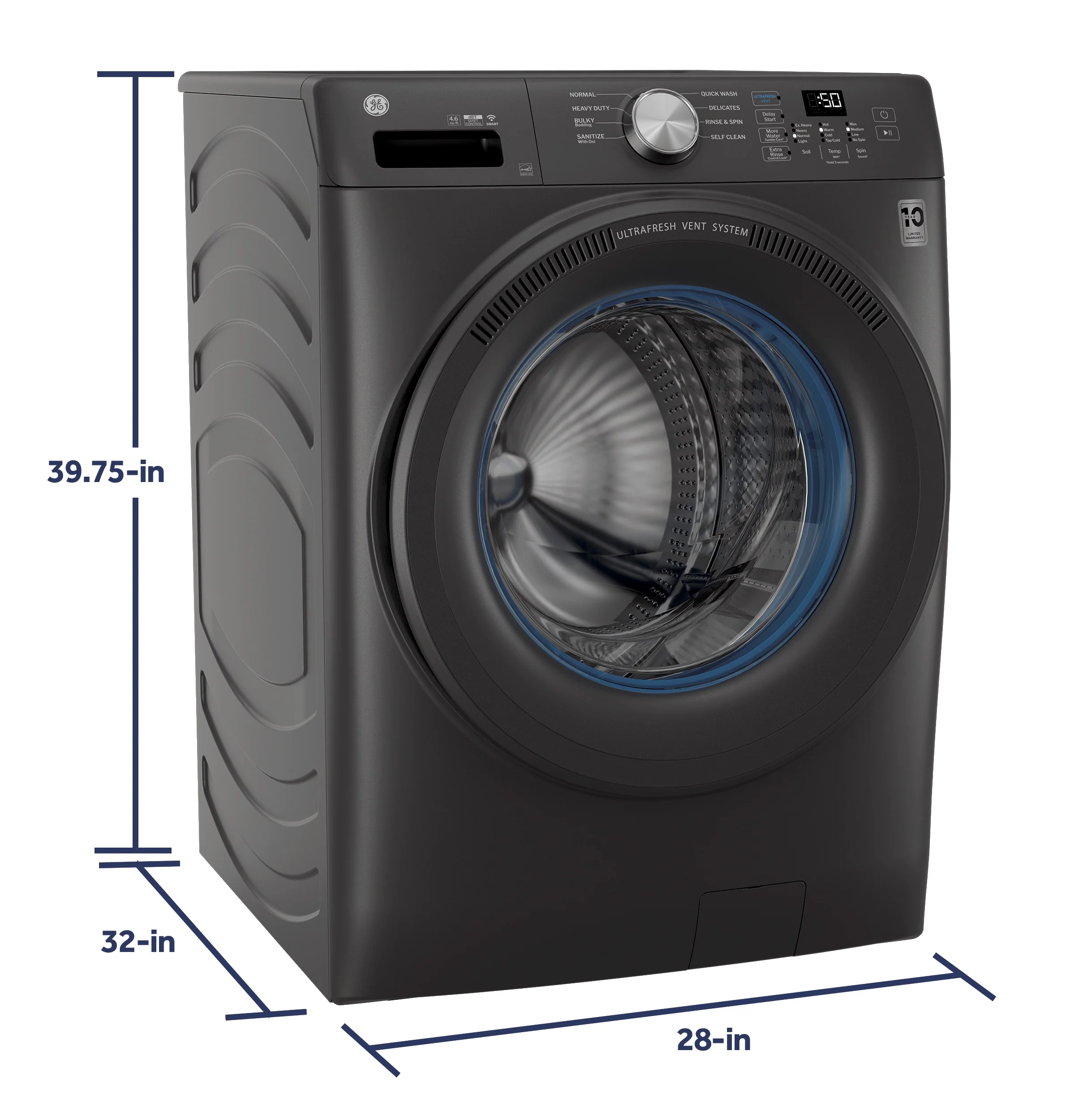 GEKIT350SPYDS WASHER AND ELECTRIC DRYER KIT GFW350SPYDS/GFD35ESPYDS - Image 10