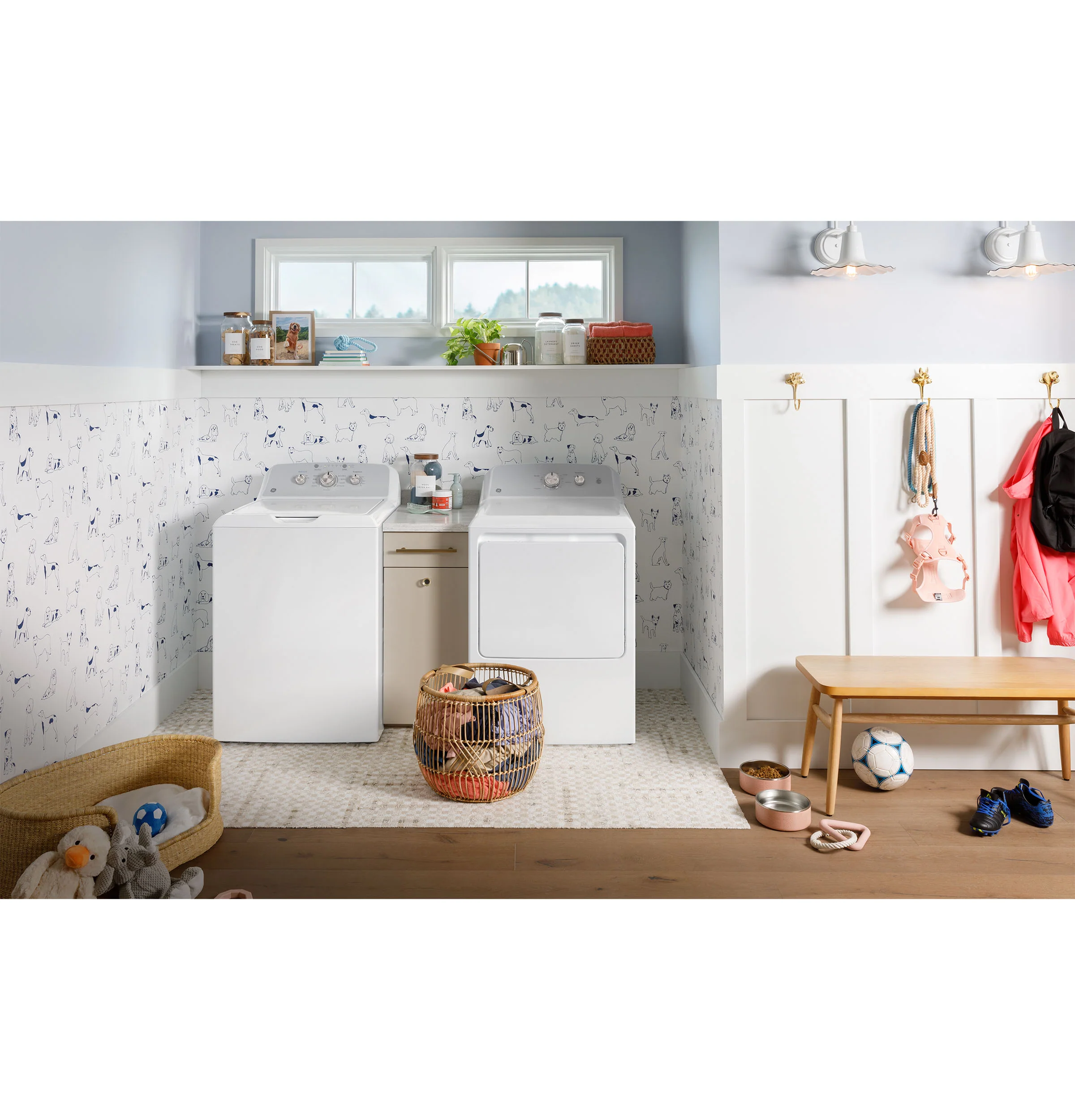 GEKITX38EASWS WASHER AND ELECTRIC DRYER KIT  GTW385ASWWS/GTX38EASWWS - Image 3