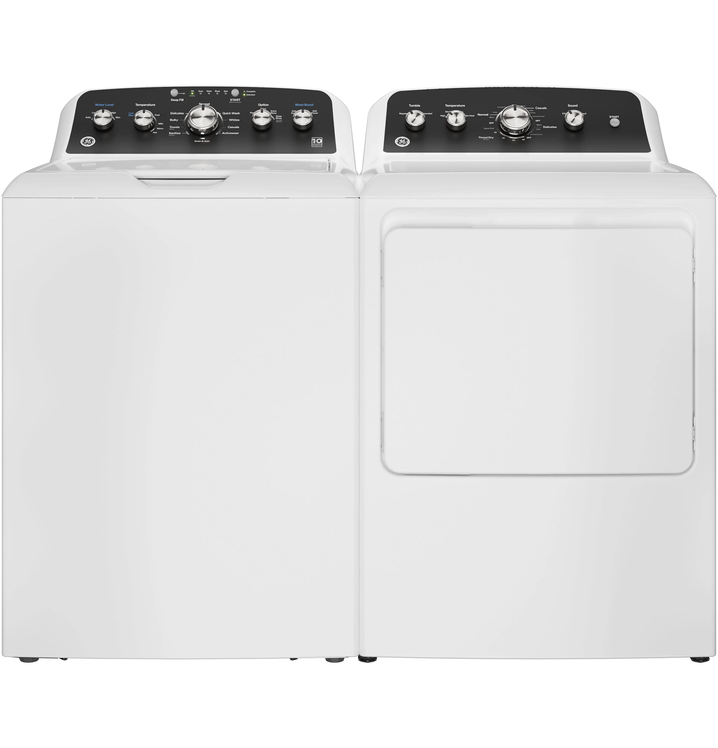 GEKITG485ASWWB WASHER AND GAS DRYER KIT GTW485ASWWB/GTD48GASWWB