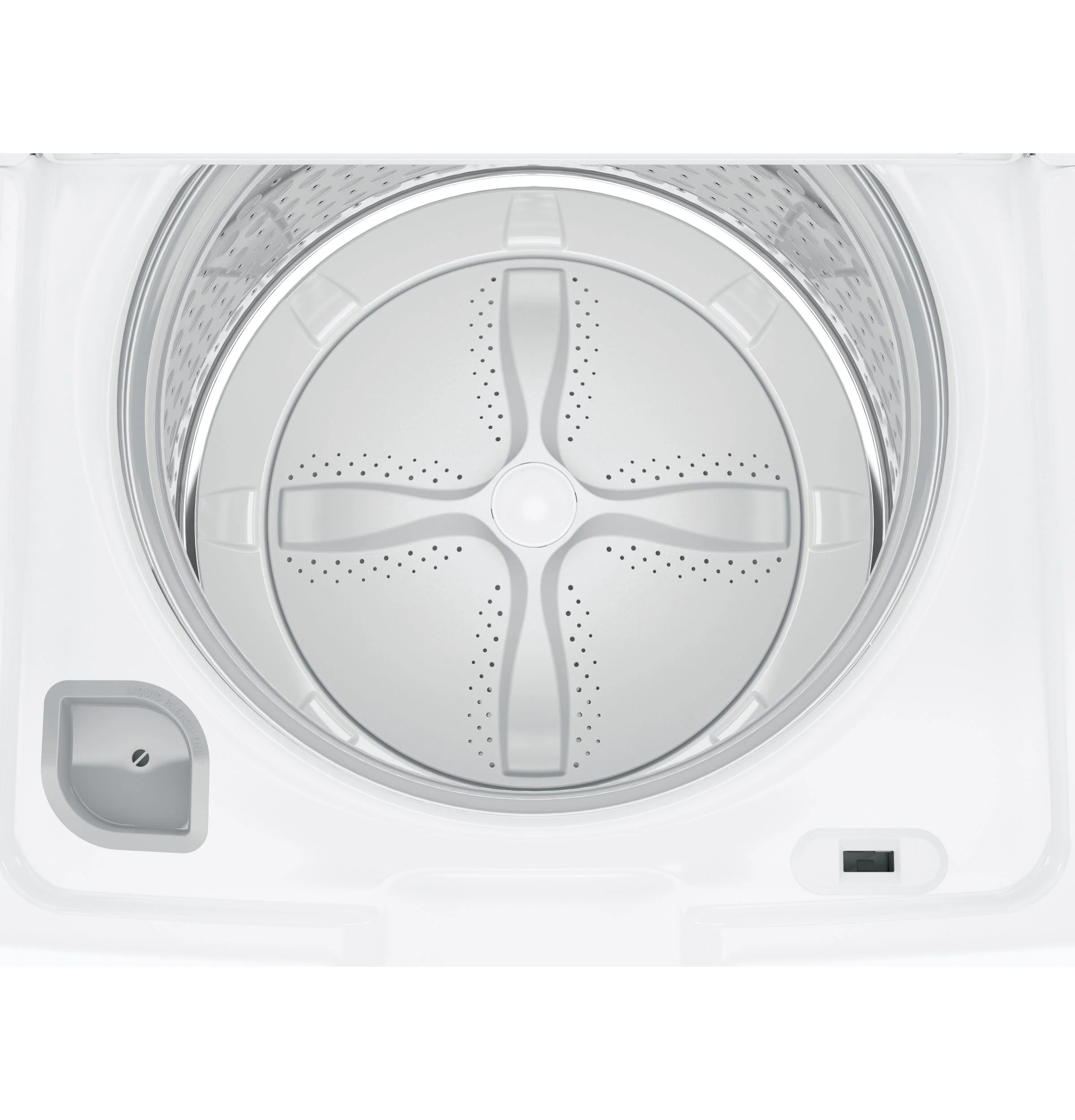 GE ENERGY STAR 4.6 cu. ft. Capacity Washer with Stainless Steel Basket GTW500ASNWS - Image 4