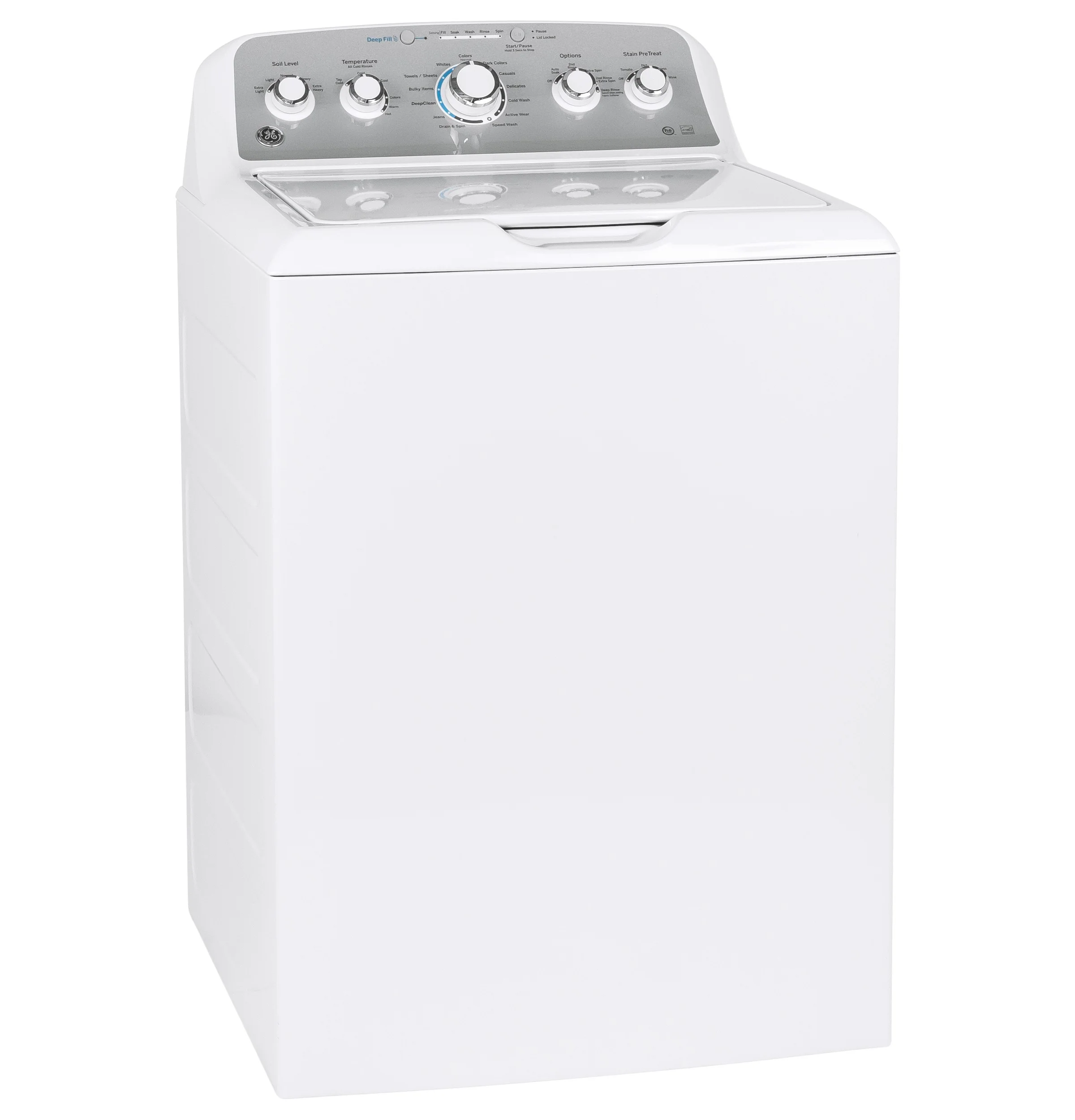 GE ENERGY STAR 4.6 cu. ft. Capacity Washer with Stainless Steel Basket GTW500ASNWS - Image 5