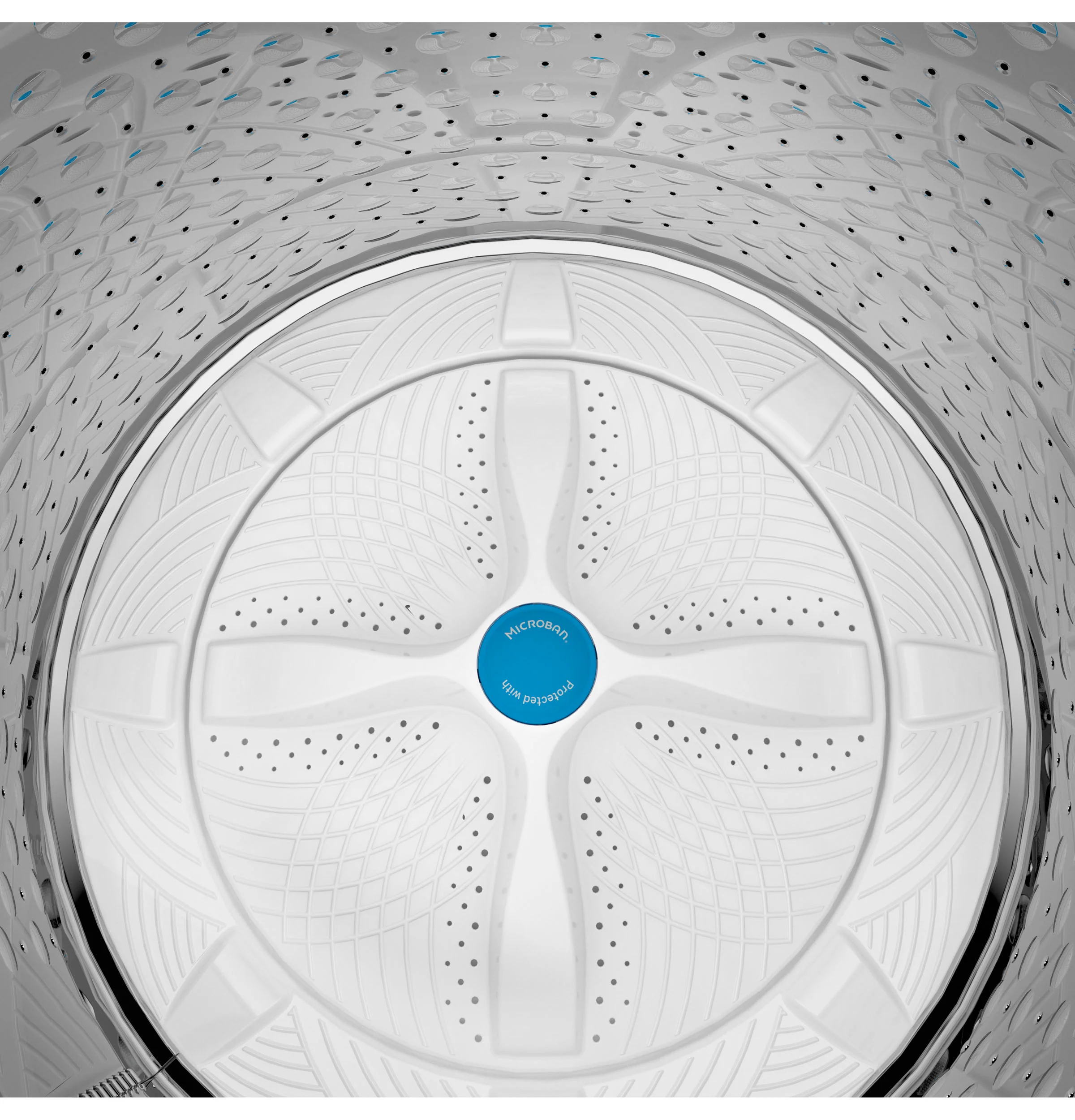 GE Profile ENERGY STAR 5.0  cu. ft. Capacity Washer with Smarter Wash Technology and FlexDispense PTW600BPRDG - Image 4
