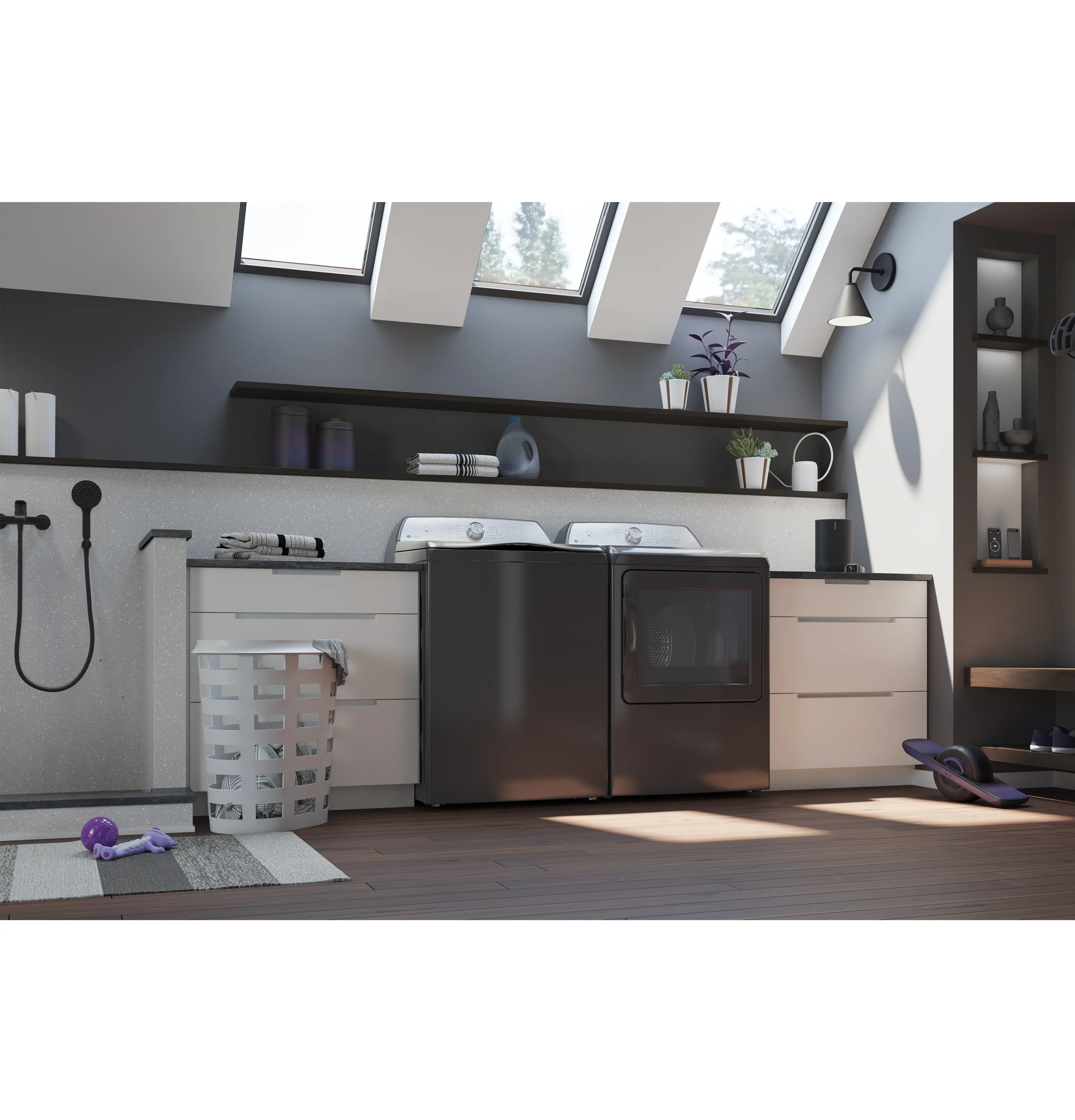 Washer & Electric Dryer Set PTW600BPRDG/PTD60EBPRDG - Image 14