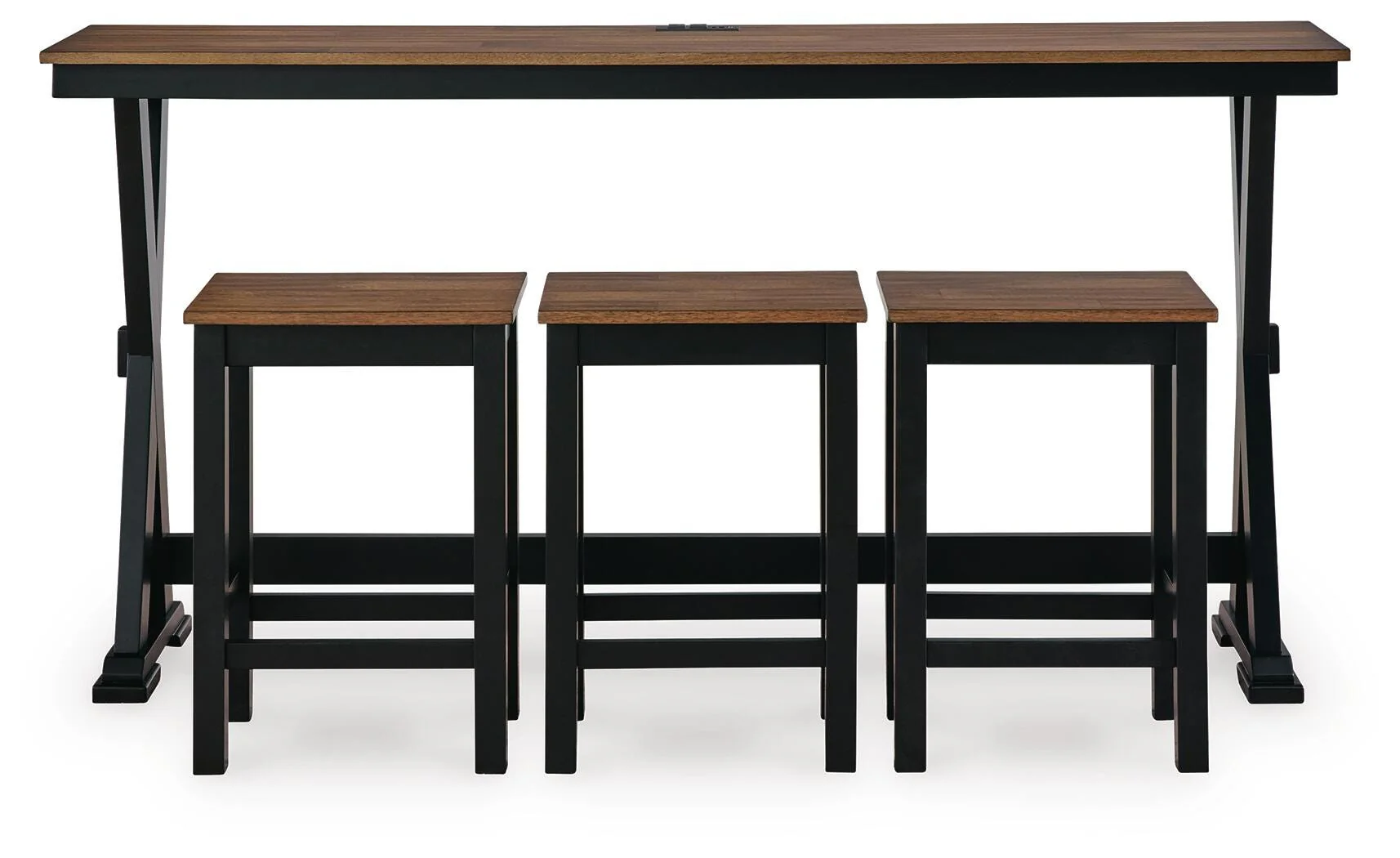 Wildenauer Counter Height Dining Table and 3 Barstools Set - Image 5