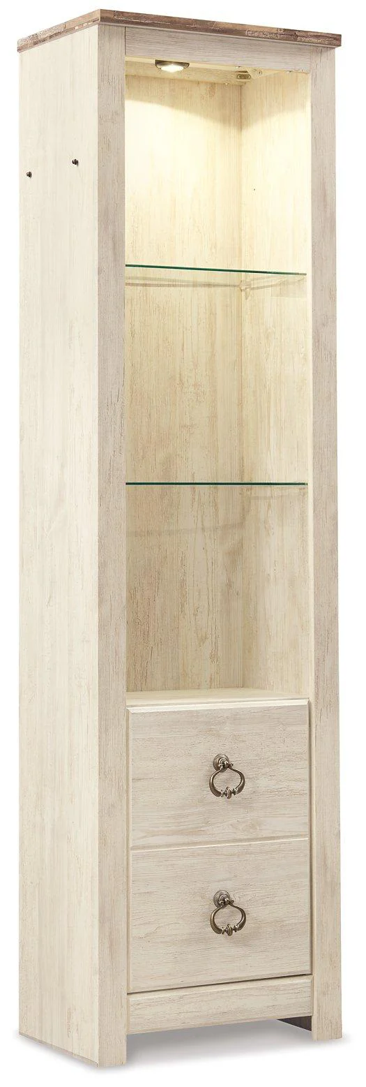 Willowton 4-Piece Entertainment Center with Electric Fireplace - Image 8
