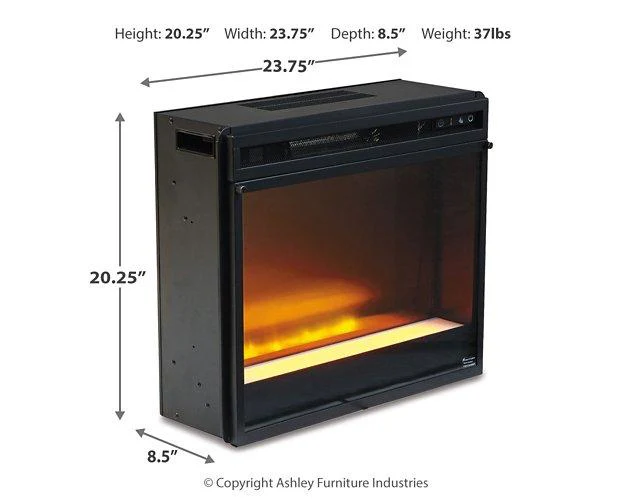 Wynnlow 4-Piece Entertainment Center with Electric Fireplace - Image 33