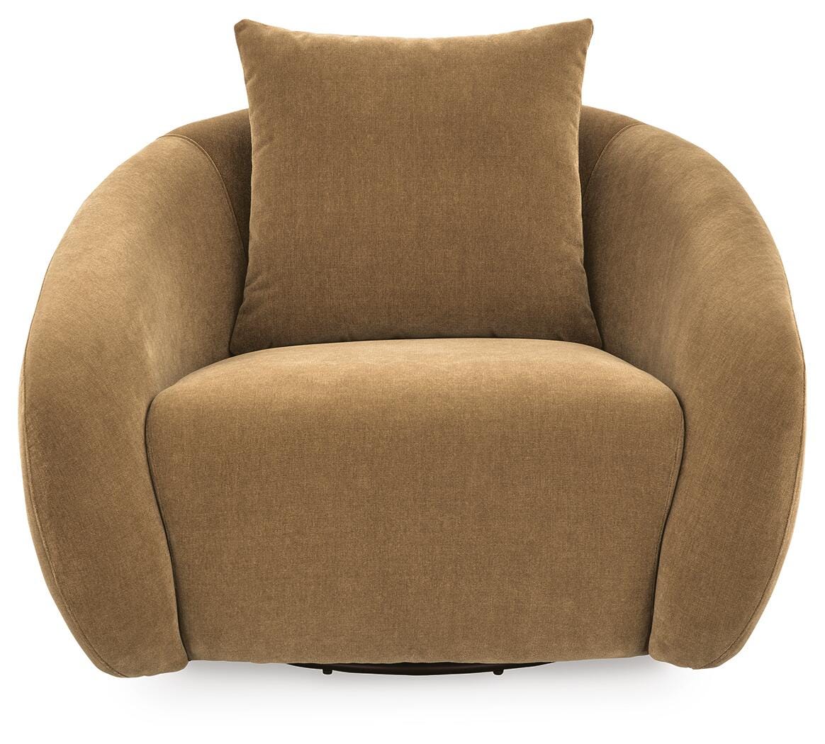 Yahya Swivel Accent Chair - Image 5
