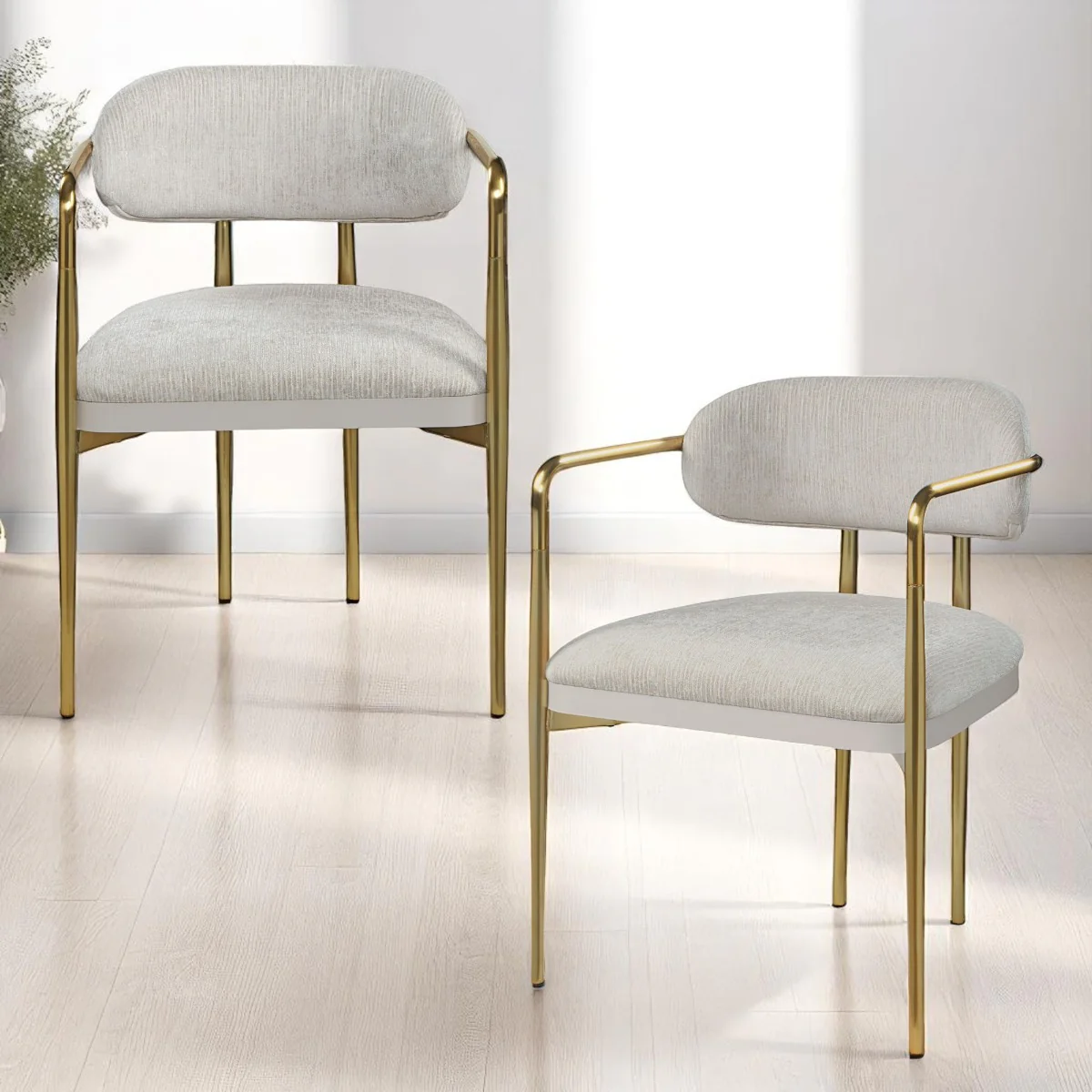 Zayn Arm Chair (Set-2) - Image 10