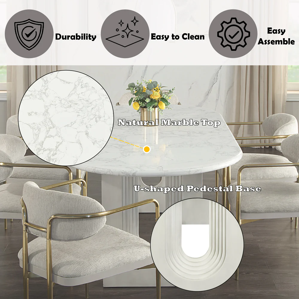 Zayn Dining Table - Image 8