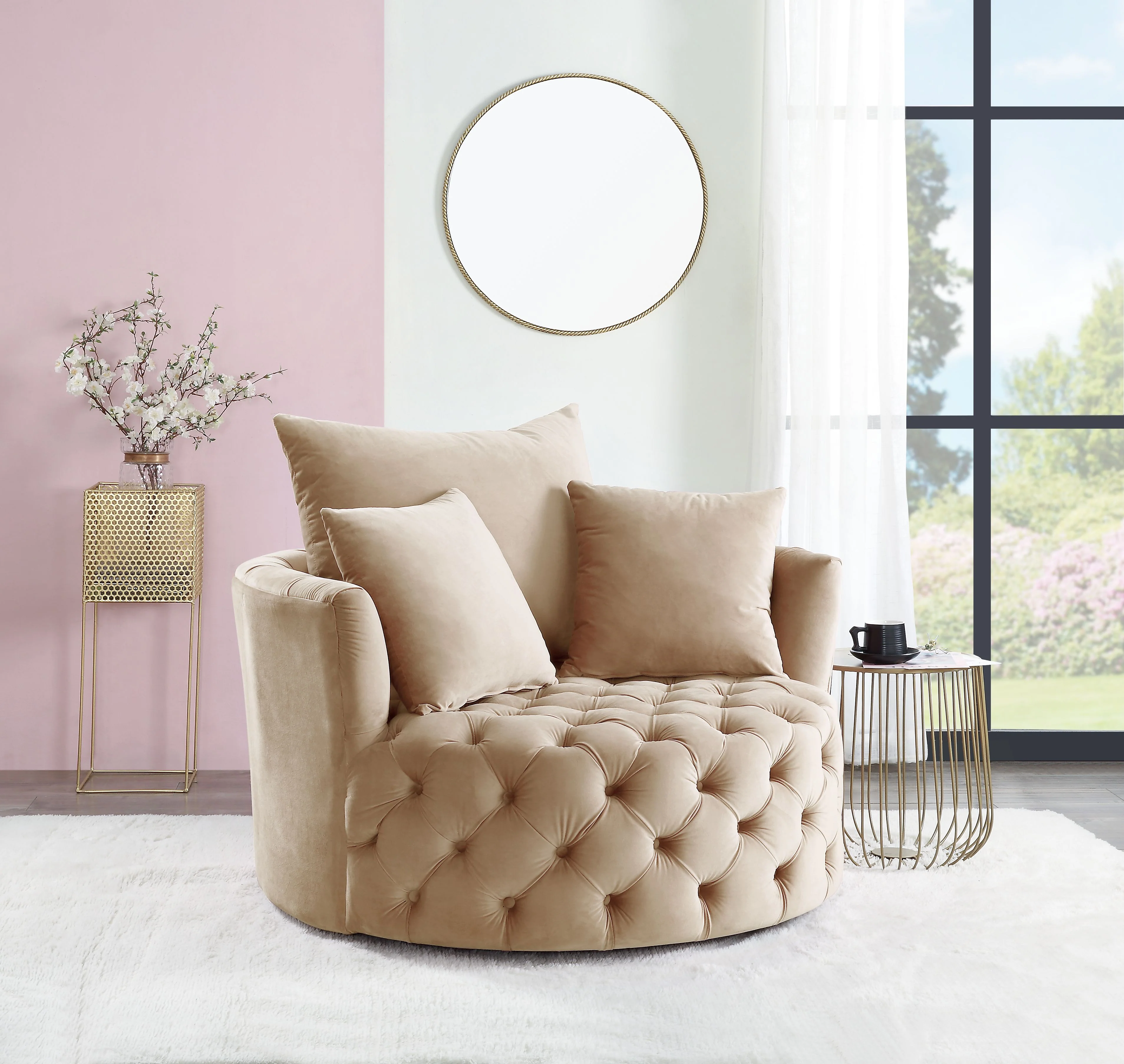 Zunyas Accent Chair w/Swivel - Image 12